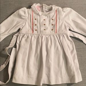 EUC Petit Bebe Christmas Valentines Dress 9M